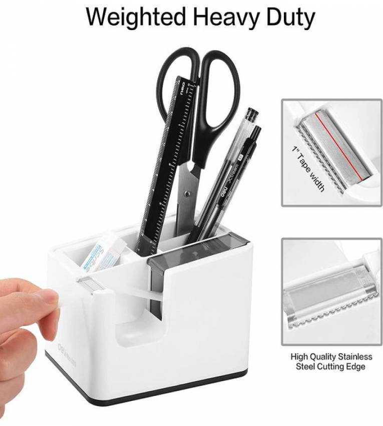 Deli DÉVIDOIR SCOTCH + ORGANISATEUR DELI SMART E809, tape dispenser